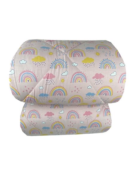 Πάπλωμα μονό "Rainbow Clouds" 160x240εκ.