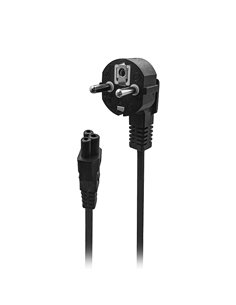 Καλώδιο τροφοδοσίας Schuko αρσενικό γωνία - IEC-320-C5 θηλυκό, 2m 2