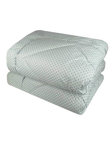 Πάπλωμα υπέρδιπλο Olivia γκρι 220x240εκ.