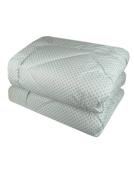 Πάπλωμα υπέρδιπλο Olivia γκρι 220x240εκ.