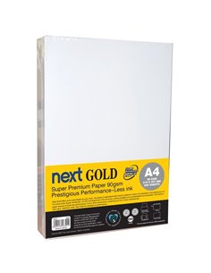 Next Gold A4 500 φύλλα premium copy paper 90γρ.
