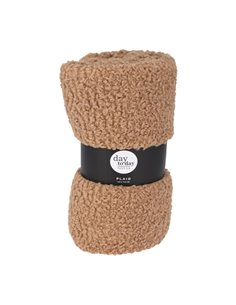 Κουβέρτα teddy fleece ταμπά 150x120εκ.