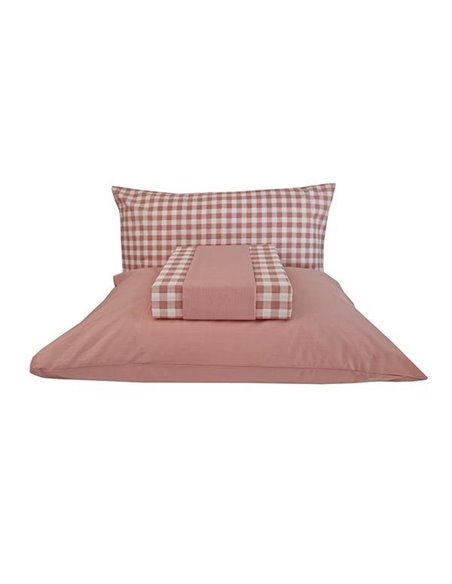 Σετ υπέρδιπλα σεντόνια CARLA zephyr από 100% βαμβάκι 245x260εκ.