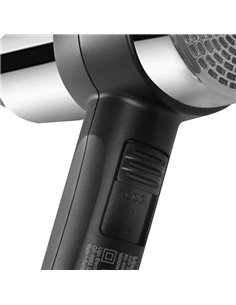 Σεσουάρ μαλλιών ξενοδοχειακού τύπου με επιτοίχια βάση, 1600W σε μαύρο χρώμα. 2