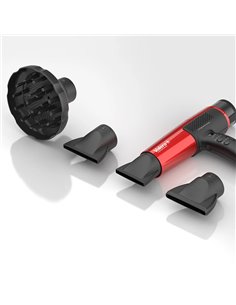 Επαγγελματικό σεσουάρ μαλλιών με υψηλής ταχύτητας brushless 100K-PAX μοτέρ 2000W και SuperFlex καλώδιο 3 μέτρων, με σύστημα Roto 2