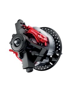 Επαγγελματικό σεσουάρ μαλλιών με AC μοτέρ 2400W και SuperFlex καλώδιο 3 μέτρων, με σύστημα Rotocord για περιστροφή 360°, σε ασημ 2