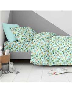 Σετ παιδικά σεντόνια μονά jurrassic από 100% βαμβάκι 170x260εκ.