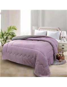 Κουβερτοπάπλωμα υπέρδιπλο "Arizona" μωβ 220x240εκ.