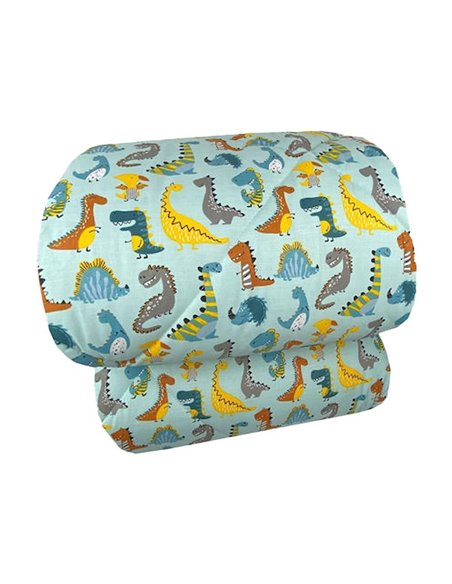 Πάπλωμα μονό "Happy Dinos" 160x240εκ.