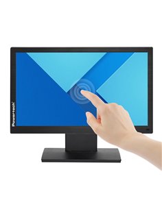 POWERTECH οθόνη αφής PT-1367, IPS LED, 15.6" 1920x1080, HDMI/VGA/USB, μαύρη