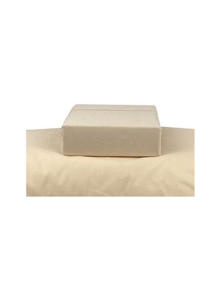 Σεντόνι με λάστιχο μονό Πεννιέ Beige από 100% βαμβάκι 100x200εκ.+40εκ.