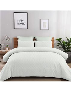 Σετ σεντόνια μονά Rafaella oil από 100% βαμβάκι 175x260εκ.