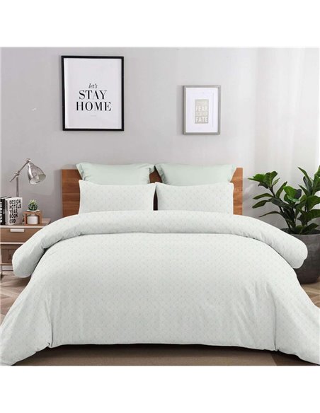 Σετ σεντόνια μονά Rafaella oil από 100% βαμβάκι 175x260εκ.