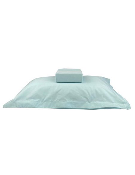 Μαξιλαροθήκες Oxford Πεννιέ Mint από 100% βαμβάκι 52x72εκ. σετ 2 τμχ.