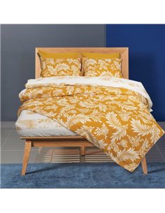 Σετ σεντόνια εμπριμέ "Impression" από 80% βαμβάκι 240x260εκ.