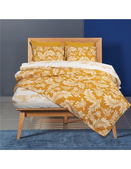 Σετ σεντόνια εμπριμέ "Impression" από 80% βαμβάκι 240x260εκ.