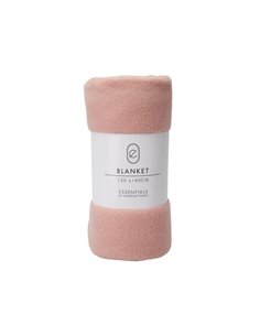 Κουβέρτα Fleece ροζ 130x160εκ.