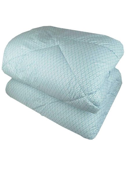 Πάπλωμα μονό Chloe πετρόλ 160x240εκ.