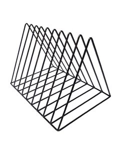 Βάση ταξινόμησης γραφείου μεταλλική μαύρη Υ16x25x20εκ.