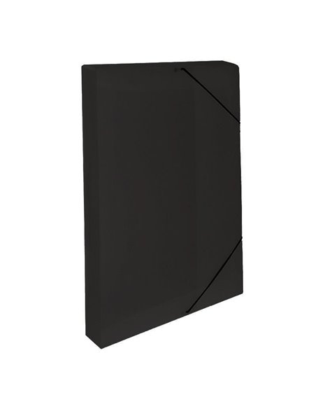 Next κουτί με λάστιχο PP μαύρο Υ35x25x3εκ.
