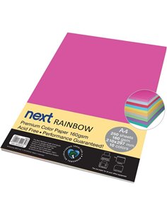 Χαρτί φωτοτυπίας Α4 10 χρώματα 250 φύλλα 160γρ.