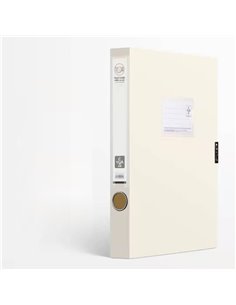 Κουτί αρχειοθέτησης pastel A4 Υ32x23.8x3,8εκ μπεζ