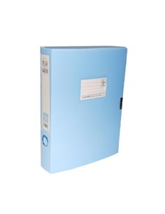 Κουτί αρχειοθέτησης pastel A4 Υ31,6x23,4x4εκ μπλε