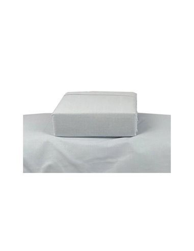 Σεντόνι μονό Πεννιέ Grey από 100% βαμβάκι 170x270εκ.