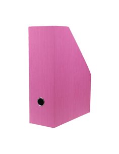 Νext fabric σκληρή λοξή γωνία ροζ Υ33x27x10εκ.