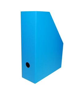 Next θήκη περιοδικών Colors γαλάζια Υ32x25x9 εκ.