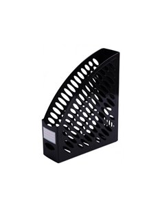 Ark θήκη περιοδικών μαύρη Α4 Υ25x30x8εκ.