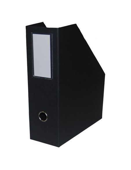 Νext θήκη περιοδικών classic μαύρη Υ33x27x10εκ.