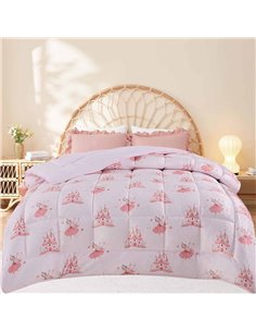 Κουβερτοπάπλωμα παιδικό princess 160x220εκ.