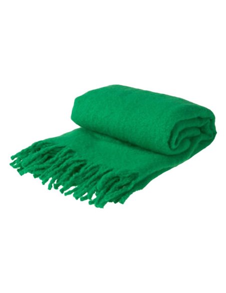 Ριχτάρι με κρόσσια πράσινο 160x130εκ.