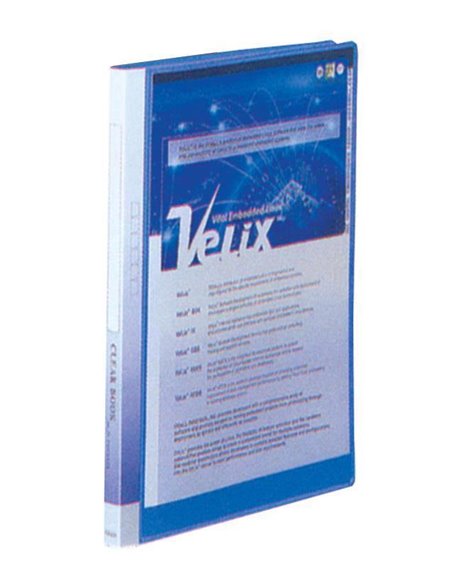 Comix σούπλ 40 φύλλων PP μπλε Α4 Υ31x23,5x25εκ.