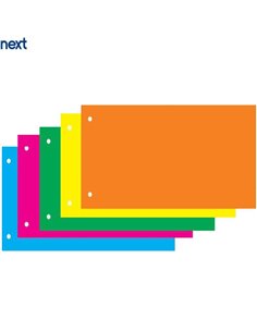 Next διαχωριστικά οριζόντια ντοσιέ 100τεμ (γλώσσες) Υ23x12εκ