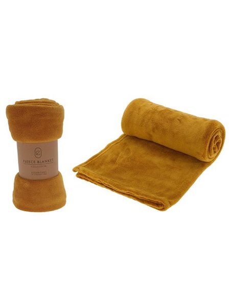 Ριχτάρι Fleece I 125x150εκ. Ώχρα