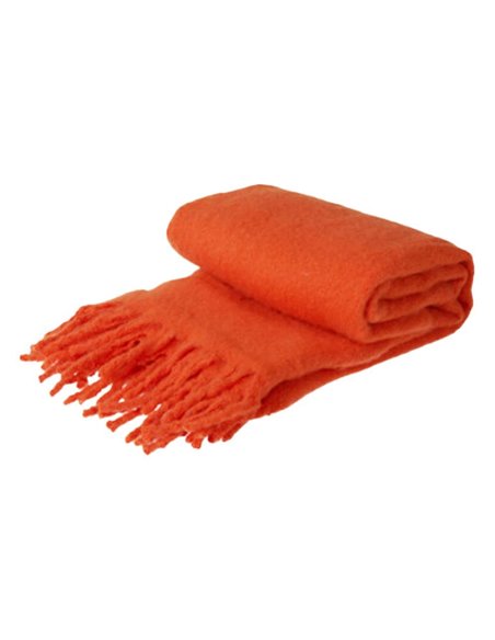 Ριχτάρι με κρόσσια πορτοκαλί 160x130εκ.