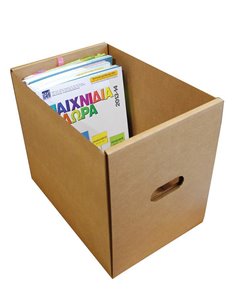 Νext κουτί οικολογικό καφέ καπάκι Υ31x36x24,5εκ.