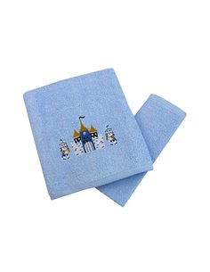Σετ παιδικές πετσέτες "Dragon - Knight" 100% βαμβάκι πεννιε 480gsm