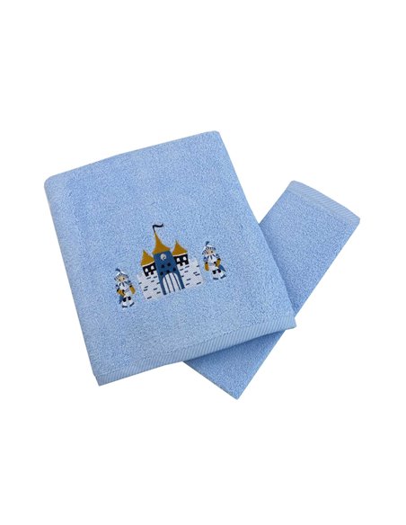 Σετ παιδικές πετσέτες "Dragon - Knight" 100% βαμβάκι πεννιε 480gsm