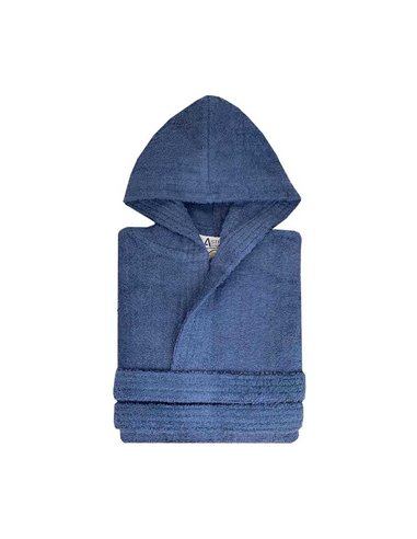 Μπουρνούζι παιδικό navy blue 6-8 ετών