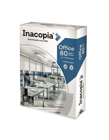 Χαρτί εκτύπωσης Inacopia Α4 80γρ. 500φυλ. Προεξόφληση μετρητοίς. Δωρεάν μεταφορικά για όλη την ηπειρωτική Ελλάδα (εξαιρούνται τα