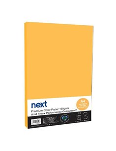 Χαρτόνι φωτοαντιγραφικό ανοιχτό πορτοκαλί Α4 100 φύλλα 160γρ