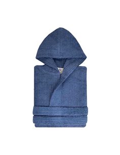 Μπουρνούζι παιδικό navy blue 8-10 ετών