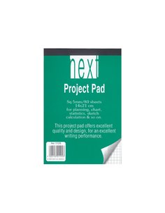 Next μπλοκ καρέ 14x21εκ. 80φυλ.