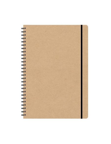 Next Promo τετράδιο σπιράλ με λάστιχο 21x29εκ. 2θ. 70φ.