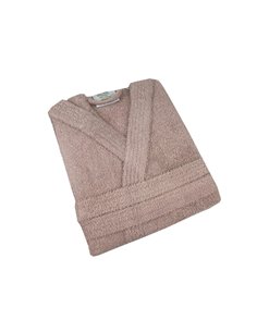 Μπουρνούζι με κουκούλα dusty rose small