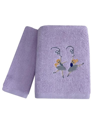 Σετ παιδικές πετσέτες Ballerines 100% βαμβάκι πεννιε 480gsm