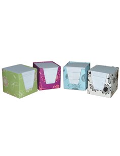 Next κύβος luxury με 750 φύλλα λευκά 8x8εκ.